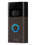 Ring Battery Video Doorbell 2nd Gen Venetian Bronze - Pristine