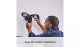 RING Floodlight Cam Wired Pro 2K Outdoor Security Camera - Black - Good