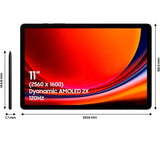SAMSUNG Galaxy Tab S9 11" 5G Tablet - 128 GB, Graphite - Pristine