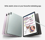 SAMSUNG Galaxy Tab S9 FE+ 12.4" Tablet - 128GB, Silver - Pristine