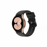 SAMSUNG Galaxy Watch4 - Pink Gold with Black Band 40mm - Good