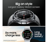 SAMSUNG Galaxy Watch6 Classic - Black, 47mm - Pristine