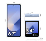 SAMSUNG Galaxy Z Flip6 - 256GB, Blue - Very Good