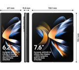 SAMSUNG Galaxy Z Fold4 - 256 GB, Phantom Black - Good