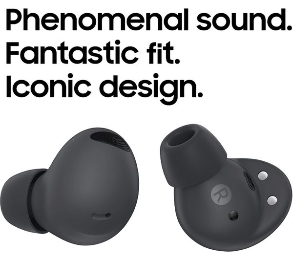 SAMSUNG Galaxy Buds2 Pro Wireless Bluetooth Noise-Cancelling Earbuds - Graphite - Very Good