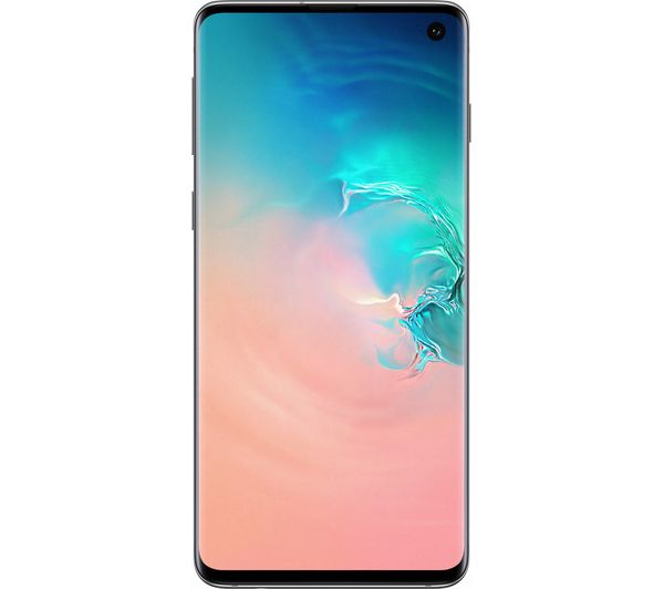 SAMSUNG Galaxy S10 SIM Free - 128 GB, Prism White
