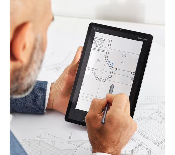 SAMSUNG Galaxy Tab S6 10.5" Tablet - 128 GB, Mountain Grey - Good