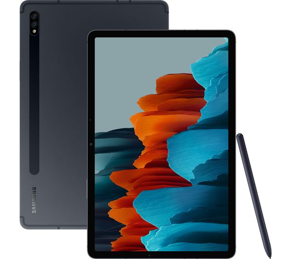SAMSUNG Galaxy Tab S7 11" Tablet - 256GB, Mystic Black 
