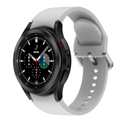 SAMSUNG Galaxy Watch4 Classic GPS Black 46mm Silver Sport Band Ve Tech Market