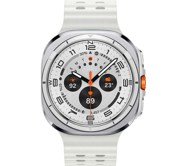 SAMSUNG Galaxy Watch Ultra with Bixby - Titanium White, 47 mm - Pristine