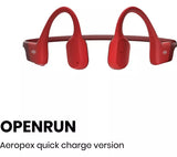 SHOKZ OpenRun Wireless Bluetooth Sports Headphones (Magnetic Charging) - Red - Good