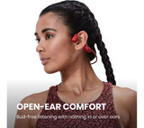 SHOKZ OpenRun Wireless Bluetooth Sports Headphones (Magnetic Charging) - Red - Good