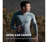 SHOKZ OpenRun Wireless Bluetooth Sports Headphones (Magnetic Charging) - Red - Good