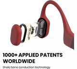 SHOKZ OpenRun Wireless Bluetooth Sports Headphones (Magnetic Charging) - Red - Good