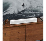 SONOS Beam (Gen 2) Compact Sound Bar with Dolby Atmos, Alexa & Google Assistant - White - Pristine