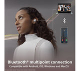 SONY LinkBuds S Wireless Bluetooth Noise-Cancelling Earbuds - Earth Blue - Pristine