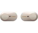 SONY WF-1000XM3 Wireless Bluetooth Noise-Cancelling Earbuds - Silver - Acceptable