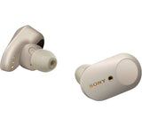 SONY WF-1000XM3 Wireless Bluetooth Noise-Cancelling Earbuds - Silver - Acceptable