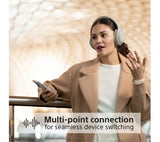 SONY WH-1000XM4 Wireless Bluetooth Noise-Cancelling Headphones - Silver - Good