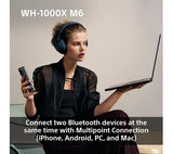 SONY WH-1000XM6 Wireless Bluetooth Noise-Cancelling Headphones - Black - Good