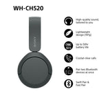SONY WH-CH520B Wireless Bluetooth Headphones - Black - Good