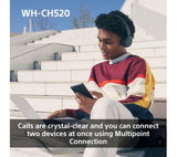 SONY WH-CH520B Wireless Bluetooth Headphones - Black - Good