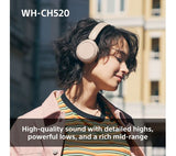 SONY WH-CH520B Wireless Bluetooth Headphones - Black - Good