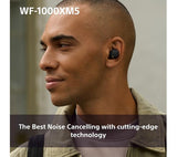 SONY WF-1000XM5 Wireless Bluetooth Noise-Cancelling Earbuds - Black - Pristine