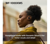 SONY WF-1000XM5 Wireless Bluetooth Noise-Cancelling Earbuds - Black - Pristine