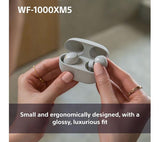 SONY WF-1000XM5 Wireless Bluetooth Noise-Cancelling Earbuds - Black - Pristine