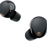 SONY WF-1000XM5 Wireless Bluetooth Noise-Cancelling Earbuds - Black - Pristine