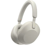 SONY WH-1000XM5 Wireless Bluetooth Noise-Cancelling Headphones - Silver - Pristine