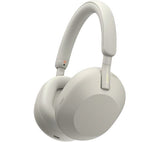 SONY WH-1000XM5 Wireless Bluetooth Noise-Cancelling Headphones - Silver
