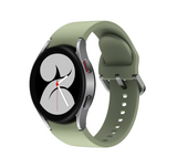 Samsung Galaxy Watch4 40mm Silver with Olive Strap – Good
