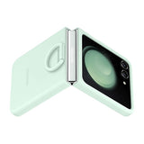 Samsung Ocean Green Silicone Case with Ring - For Samsung Galaxy Z Flip5