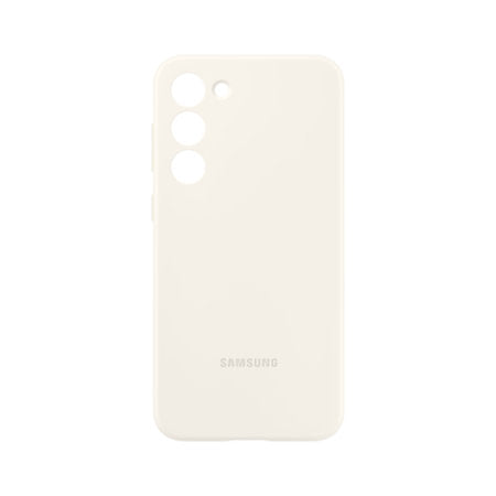 Samsung Silicone Cover Cotton Case - For Samsung Galaxy S23 Plus
