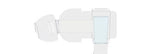 Sony MDR-XB55AP Wired In-Ear Headphones White