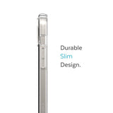 Speck Presidio Perfect-Clear - iPhone 14 / iPhone 13 Case with MICROBAN Coating - Clear