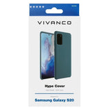 Vivanco Hype Back Cover Protective Case for Samsung Galaxy S20 Midnight Green