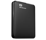 WD Elements Portable Hard Drive - 2 TB, Black