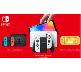 NINTENDO Switch OLED - Neon Red & Blue - Pristine