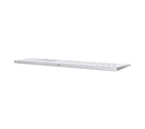 APPLE Magic Wireless Keyboard with Touch ID & Numeric Keypad - White & Silver - Pristine