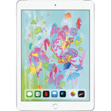 Apple iPad 6th Gen 32GB Wi-Fi + 4G Unlocked Silver Very Good