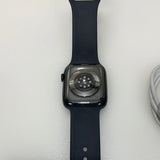 Apple Watch Series 7 GPS Alum 45MM Midnight Pristine Condition REF#ST1118