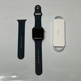 Apple Watch Series 7 GPS Alum 45MM Midnight Pristine Condition REF#49034