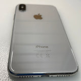 Apple iPhone X 64GB Silver Unlocked (READ DESCRIPTION) REF#54145