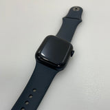 Apple Watch Series 7 GPS Alum 41MM Midnight Pristine Condition REF#ST1095