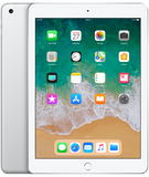 Apple iPad 6th Gen 32GB Wi-Fi Silver Acceptable