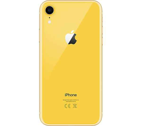 Apple iPhone XR-256GB-Yellow-Unlocked-Very Good