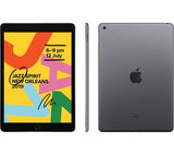 Apple iPad 7th Gen 128GB Wi-Fi + 4G Unlocked Space Grey Good